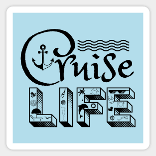 Cruise Life w/Icons Magnet